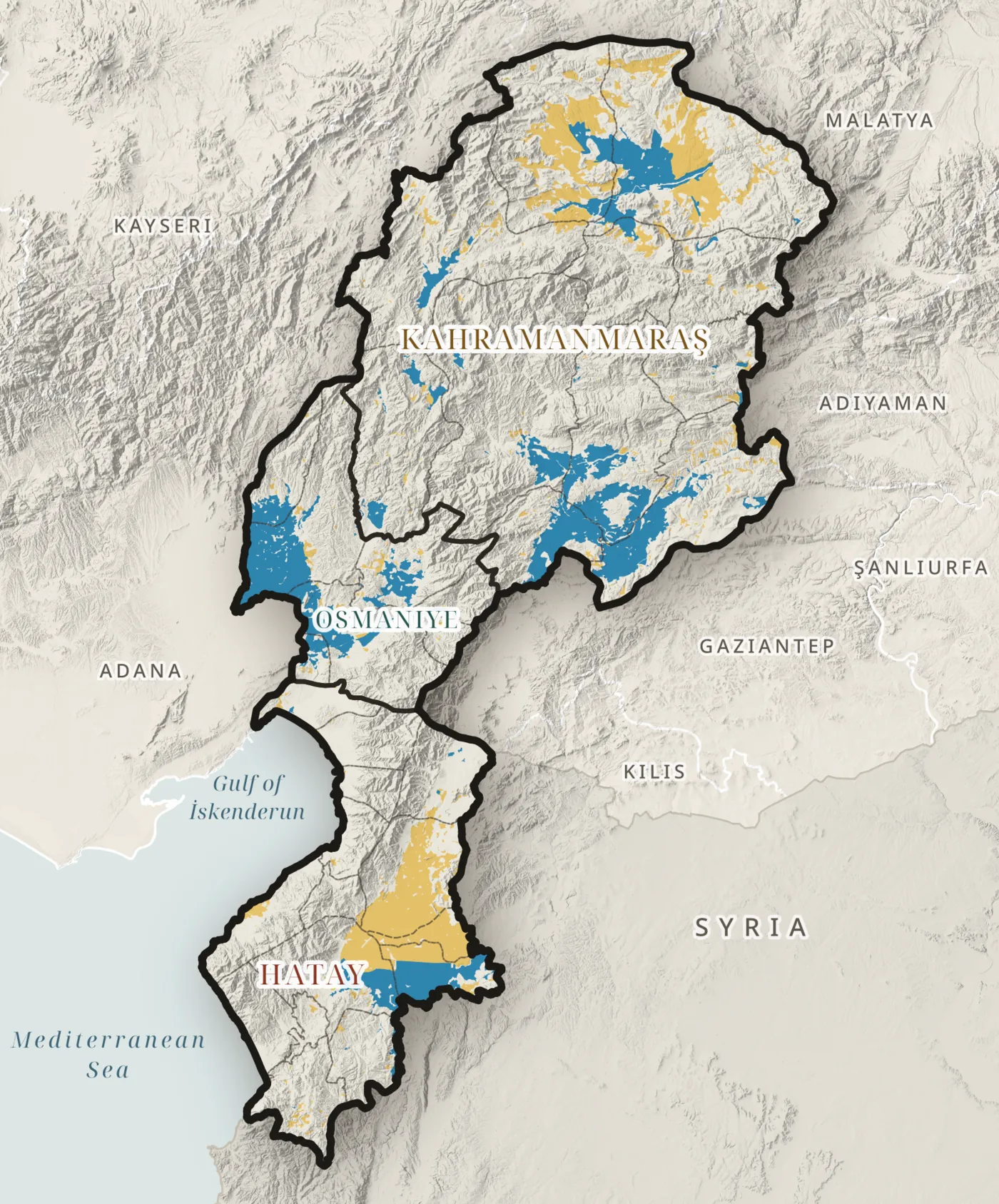 Permanently irrigated land