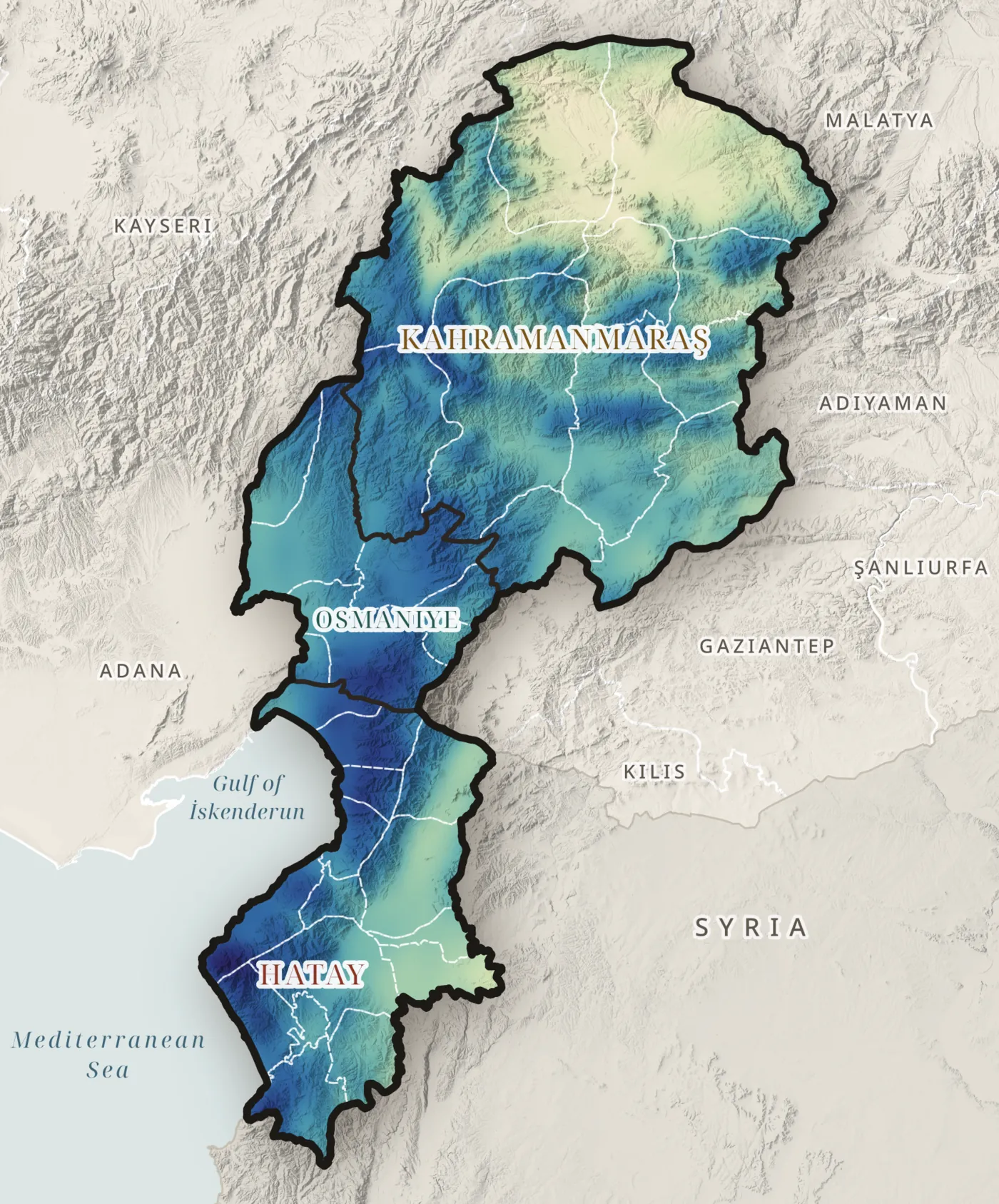 Mean annual precipitation